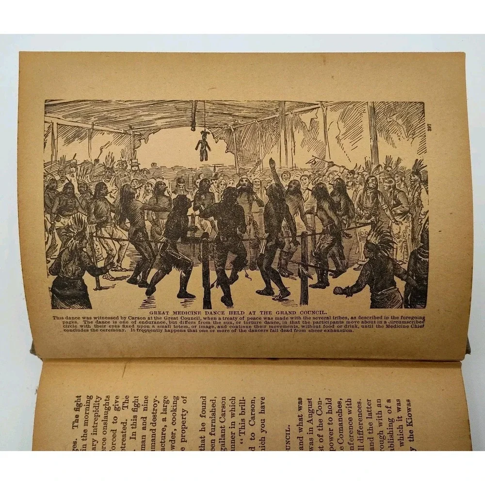 1901 Story of the Wild West Camp Fire Chats Buffalo Bill Rare Book SEE B36.1GU00